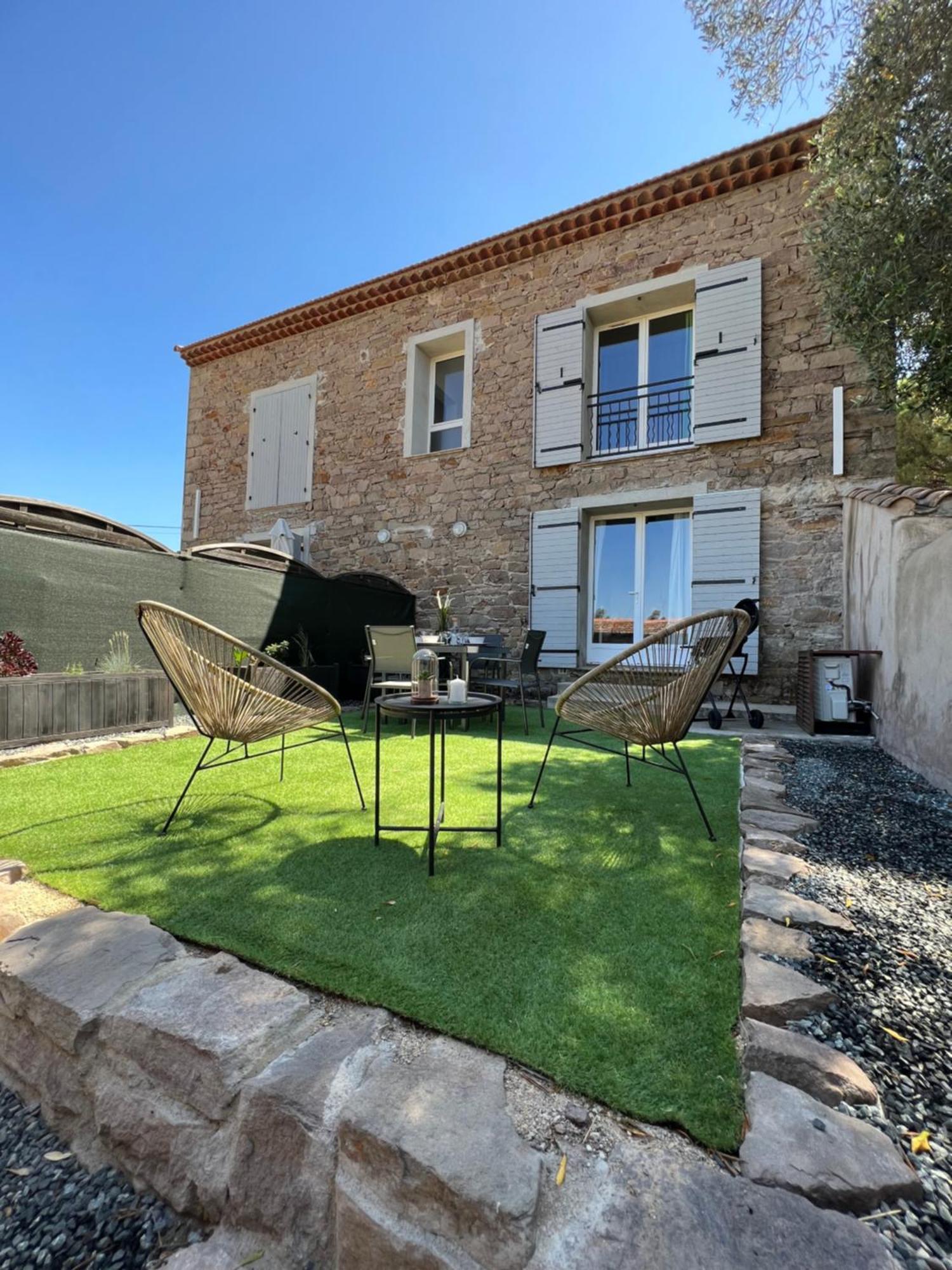 La Bastide Saint Pierre T2 - Jardin Daire Roquebrune-sur Argens Dış mekan fotoğraf